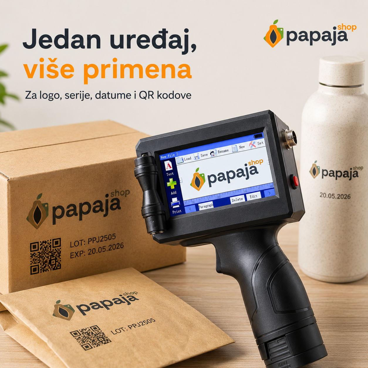 Profesionalni Ručni Inkjet Štampač