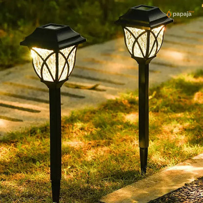 Solarne LED lampe – solarno svetlo za baštu 6 kom.