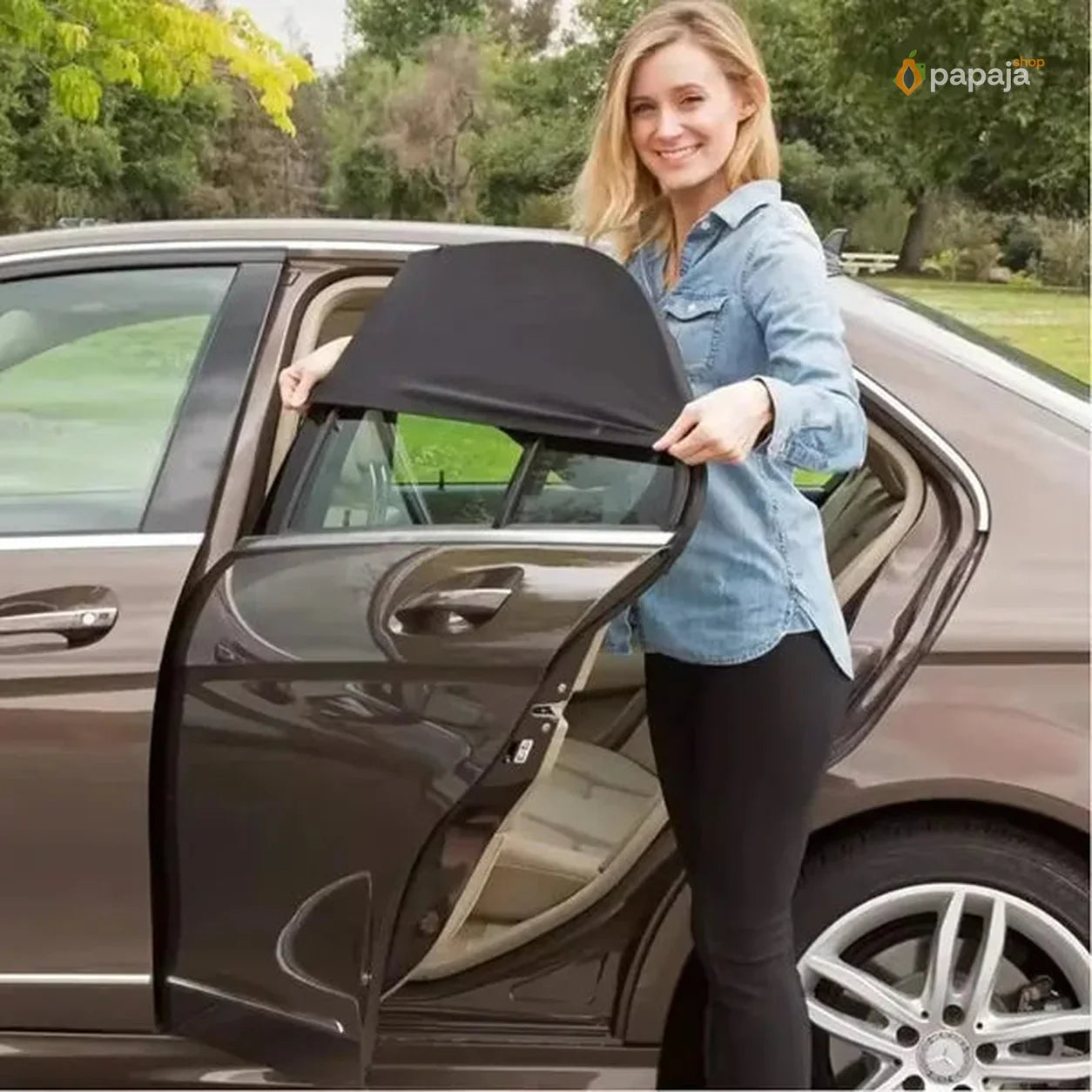 Auto staklo zavesa