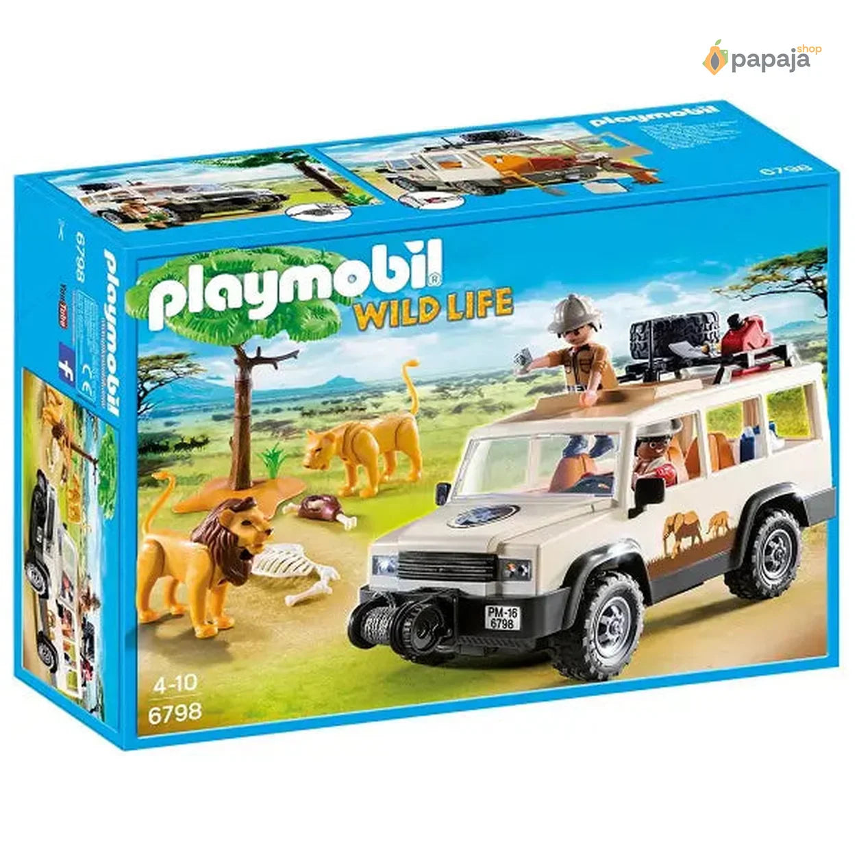 PLAYMOBIL WILD LIFE SAFARI KAMION SA LAVOVIMA