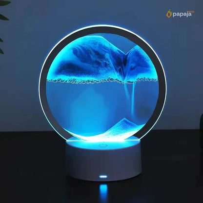 3D Peščana LED lampa