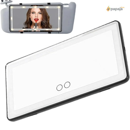LED ogledalo za šminkanje u autu