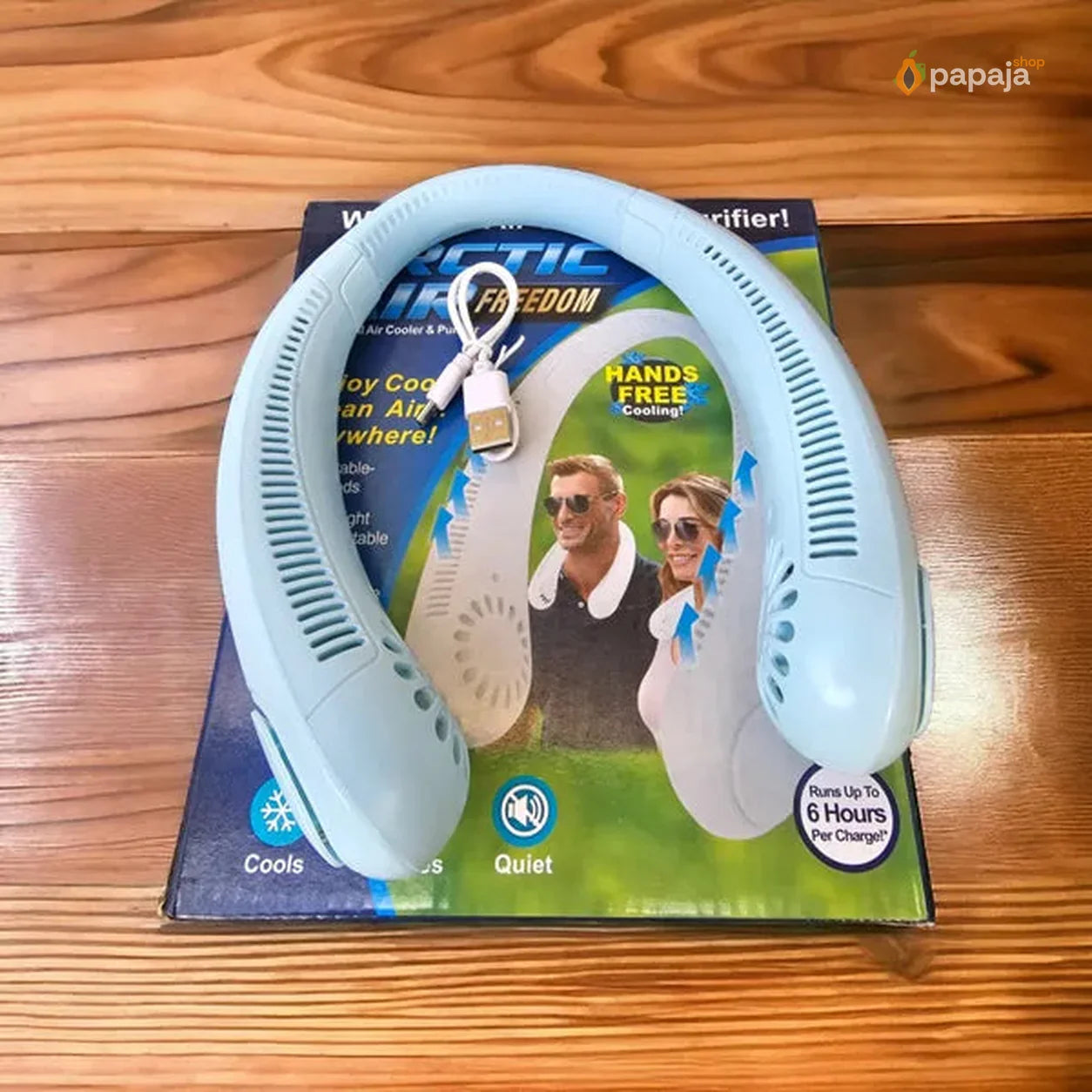 Arctic Air turbo ventilator za vrat u obliku slušalica