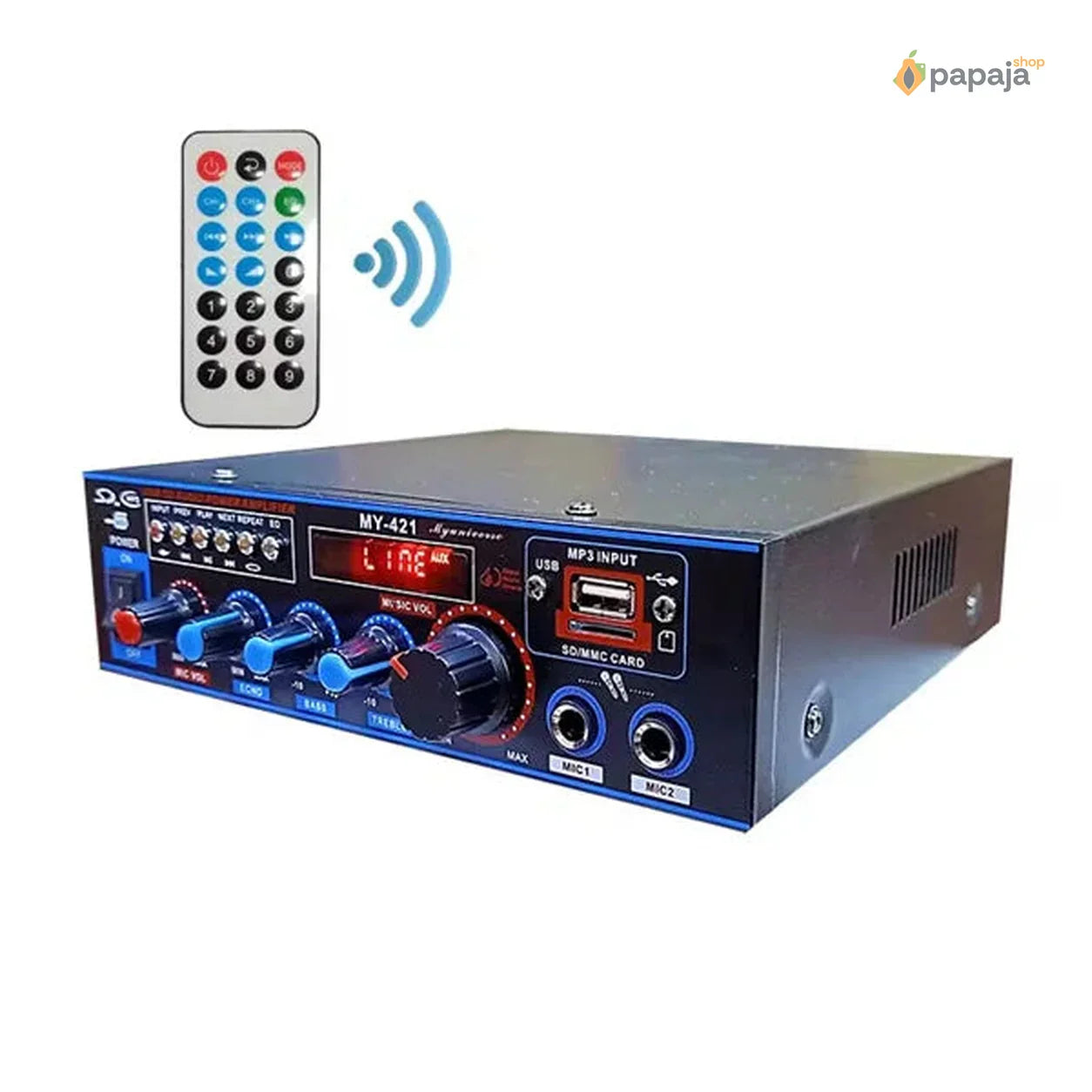 Digitalni blutut stereo resiver i pojačalo 800W