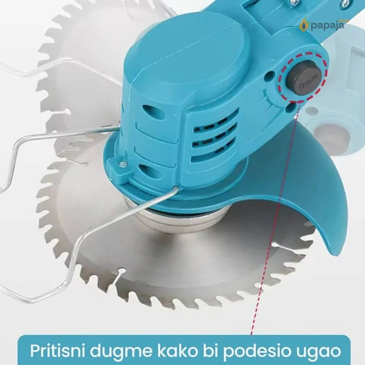 Trimer sa točkovima i sa izmenljivim nastavcima