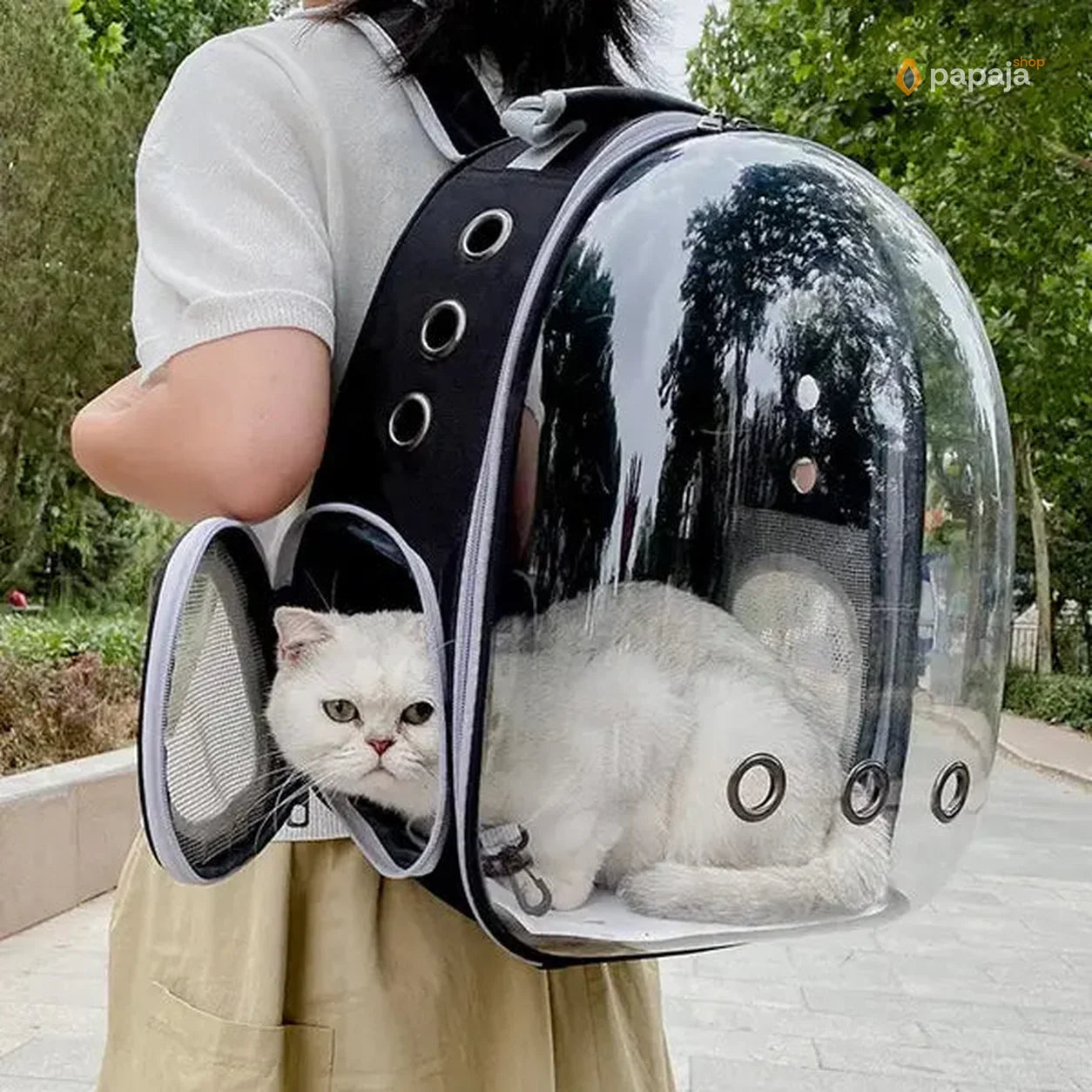 PET Transporter ranac sa kapsulom za pse mačke štence papagaje itd.