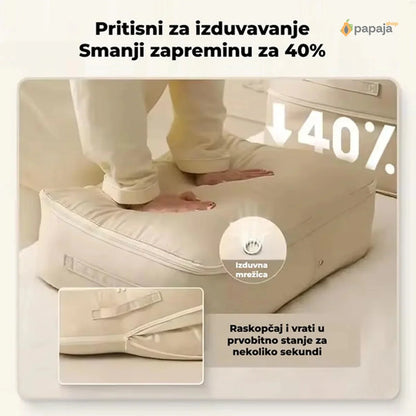 Štedljiva samokompresujuća torba