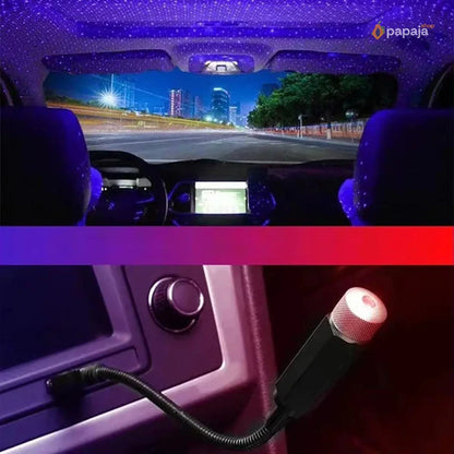 USB zvezdano nebo za auto