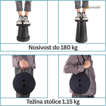 Sklopiva stolica na uvlačenje - FOLDYSEAT