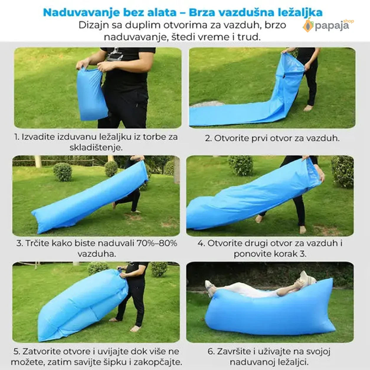 Lazy Bag - Lazy sofa na naduvavanje