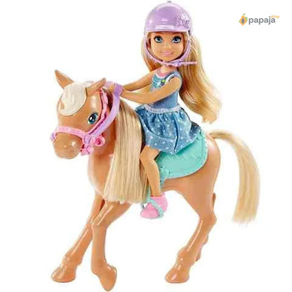 BARBIE CHELSEA LUTKA I PONI