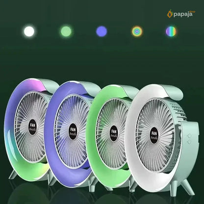 Stoni ventilator sa RGB osvetljenjem
