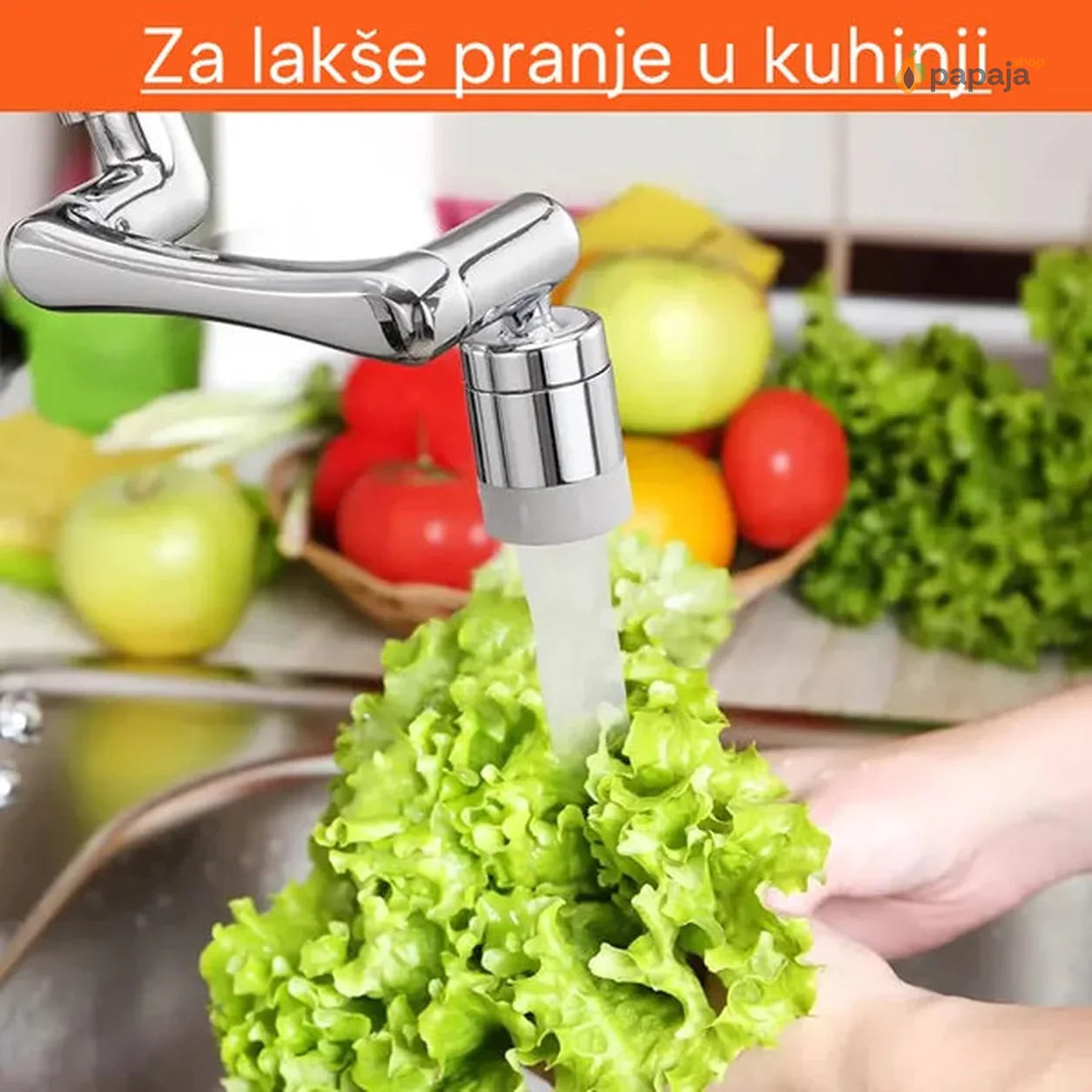 Zglobni univerzalni nastavak za česmu