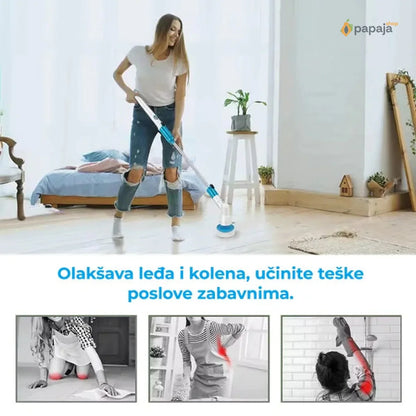 Super električna rotirajuća spin četka sa dodatnim nastavcima