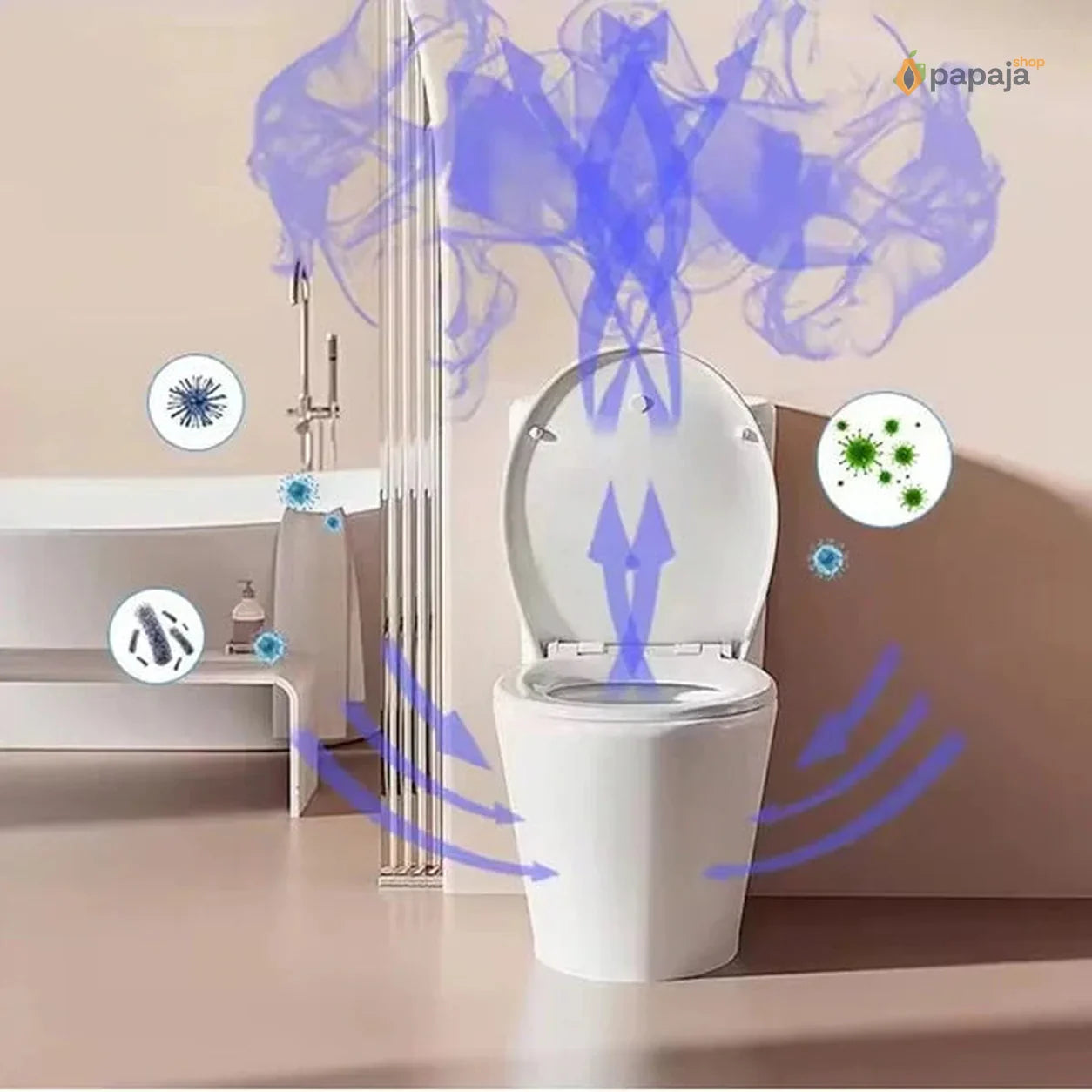 UV Sterilizator za wc šolju za dezinfekciju ozonom