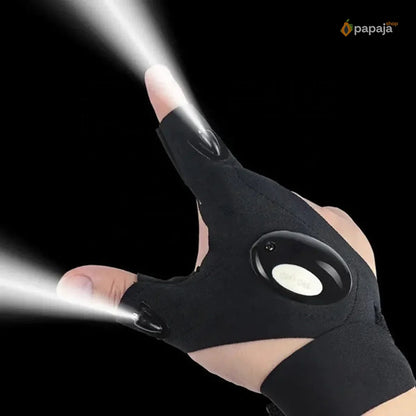 Rukavica za rad sa LED svetlom