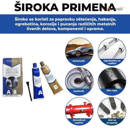 AB pasta za hladno zavarivanje - 1+1 gratis (200 ml)