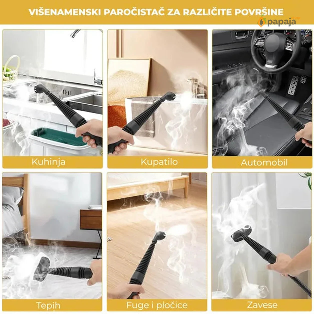 Paročistač za čišćenje pod visokim pritiskom