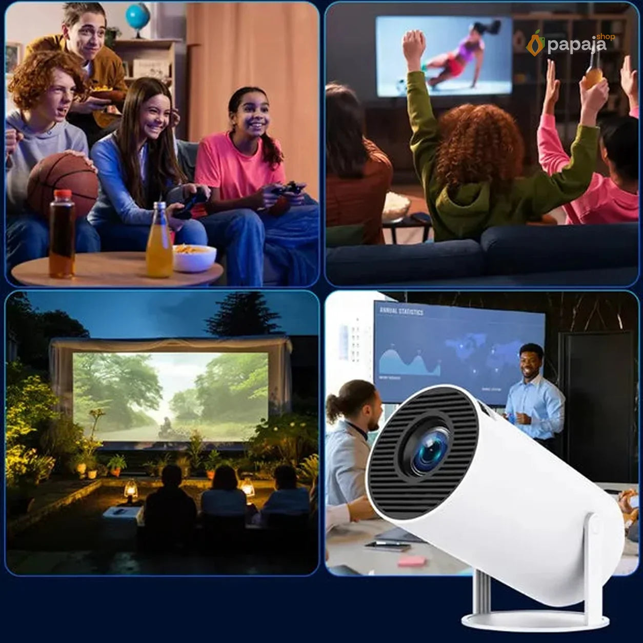 Android Smart Mini Projektor Magcubic HY300 PRO 720P