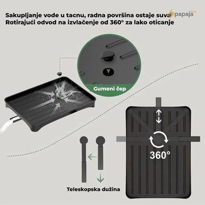 Stalak - cediljka za sudove sa odvodom