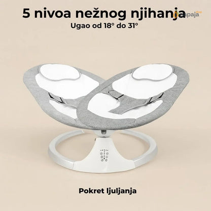 Električna njihalica za bebe ljuljaška električna