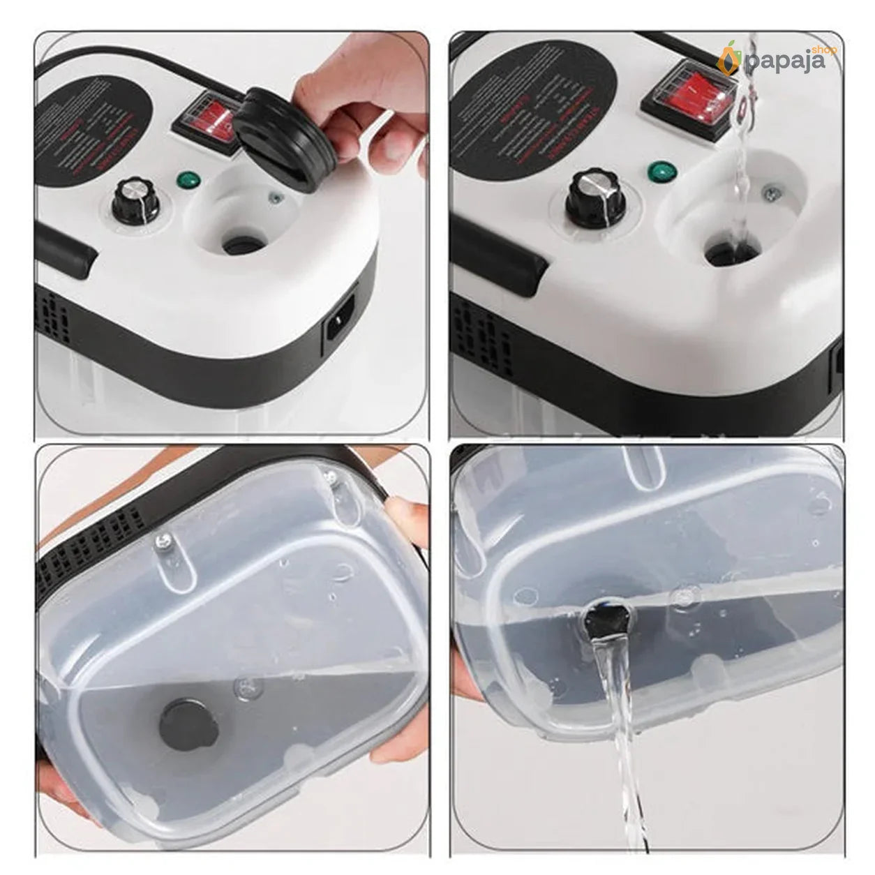 Paročistač sa rezervoarom od 1.2L
