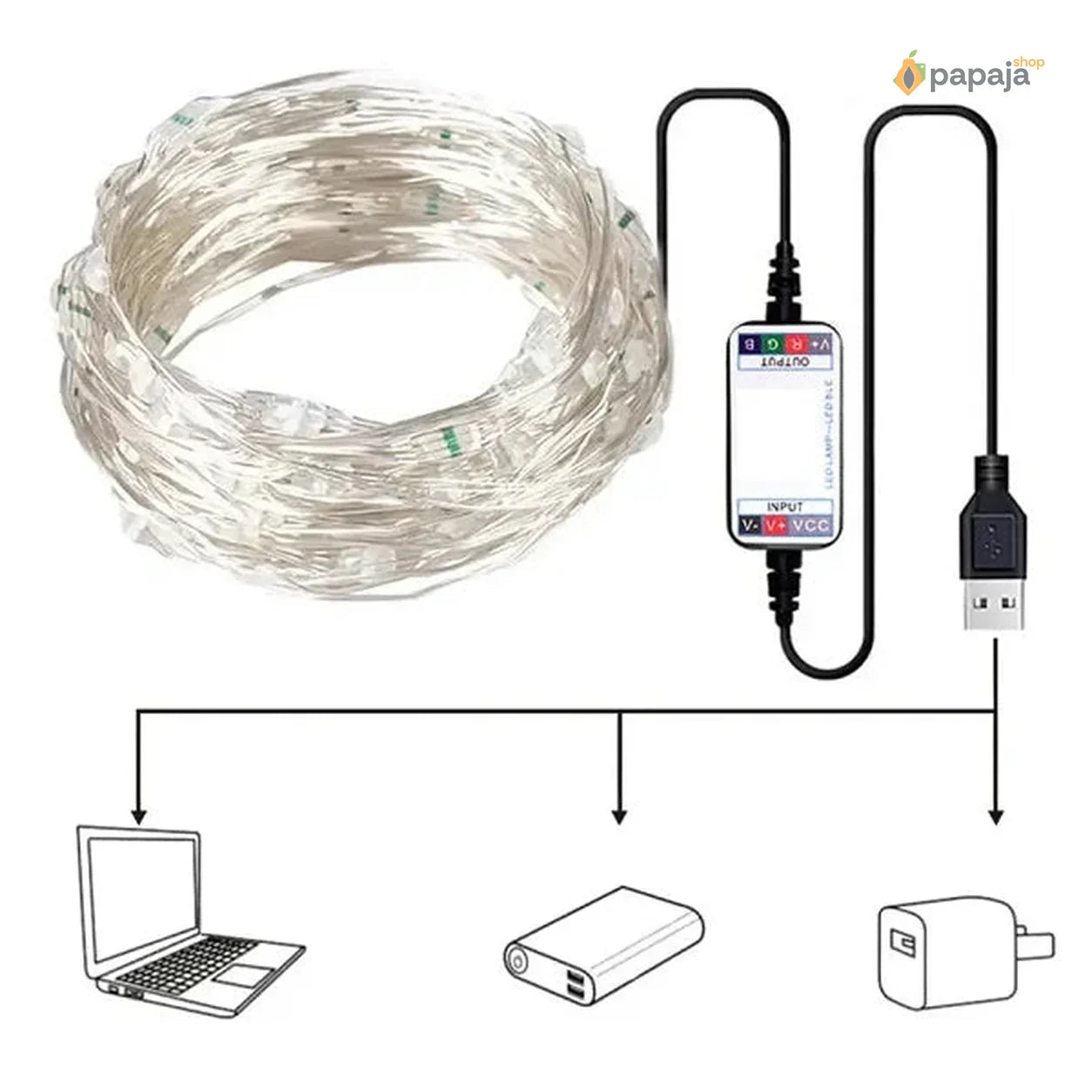 Pametne LED Bluetooth sijalice za jelku 10m