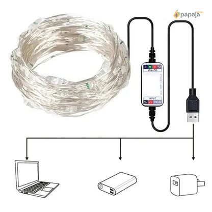 Pametne LED Bluetooth sijalice za jelku 10m