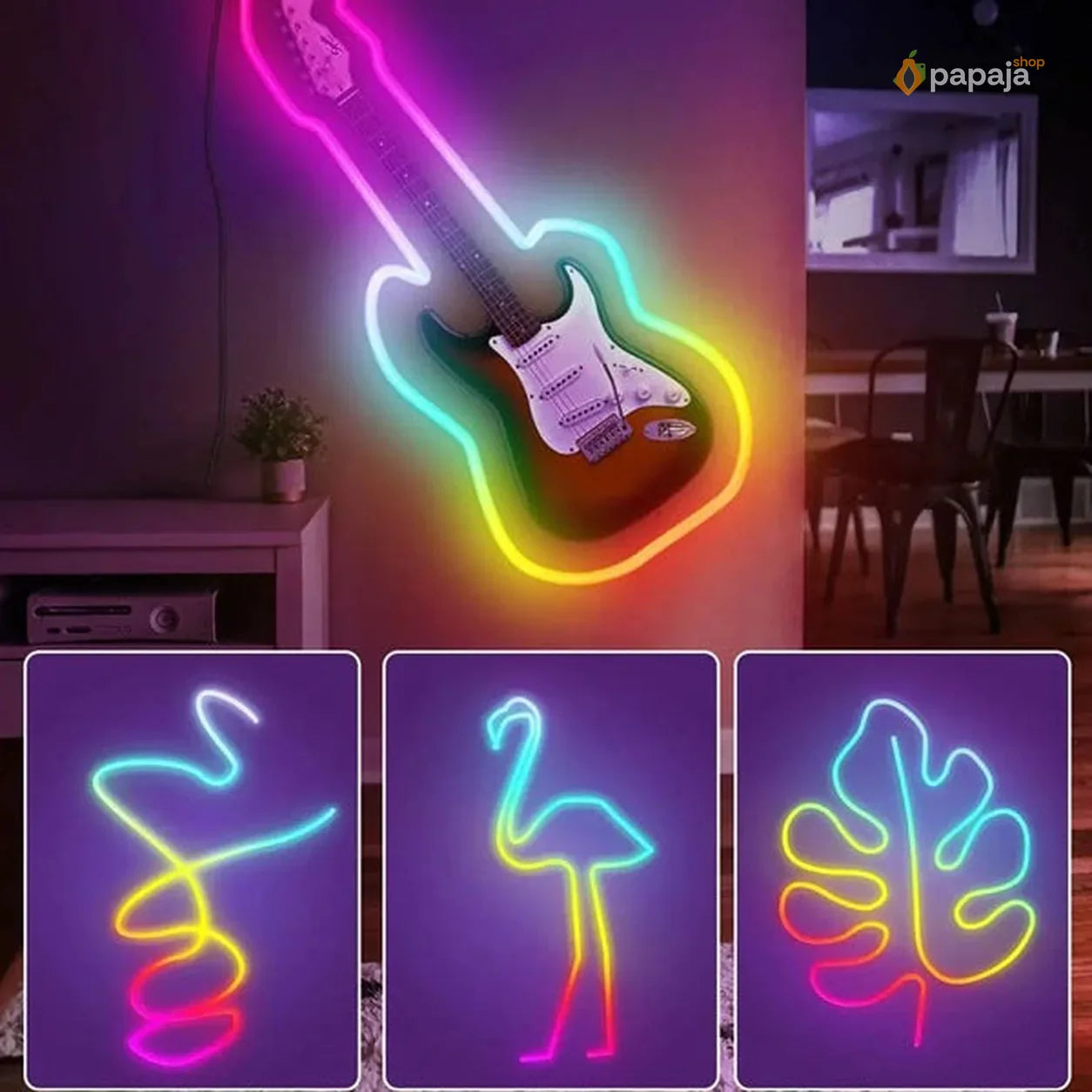 LED neon RGB traka 5m