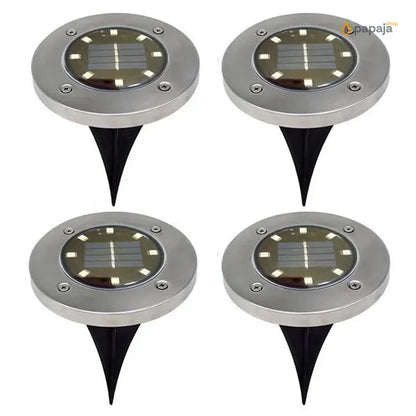 Podna LED solarna lampa za dvorište – Set 4 komada