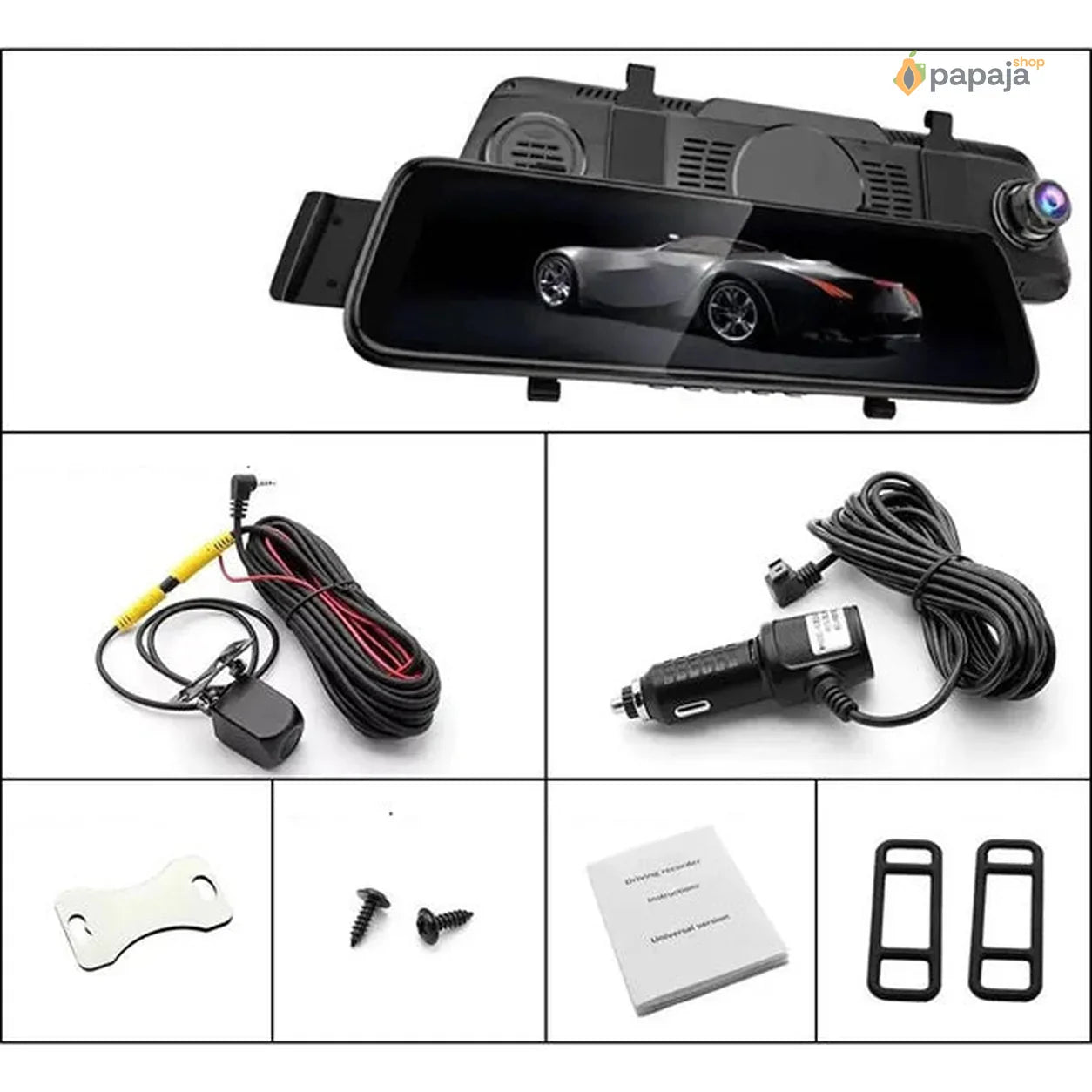 Auto - Retrovizor - prednja i zadnja Kamera DVR Full HD 1080P Night Vision