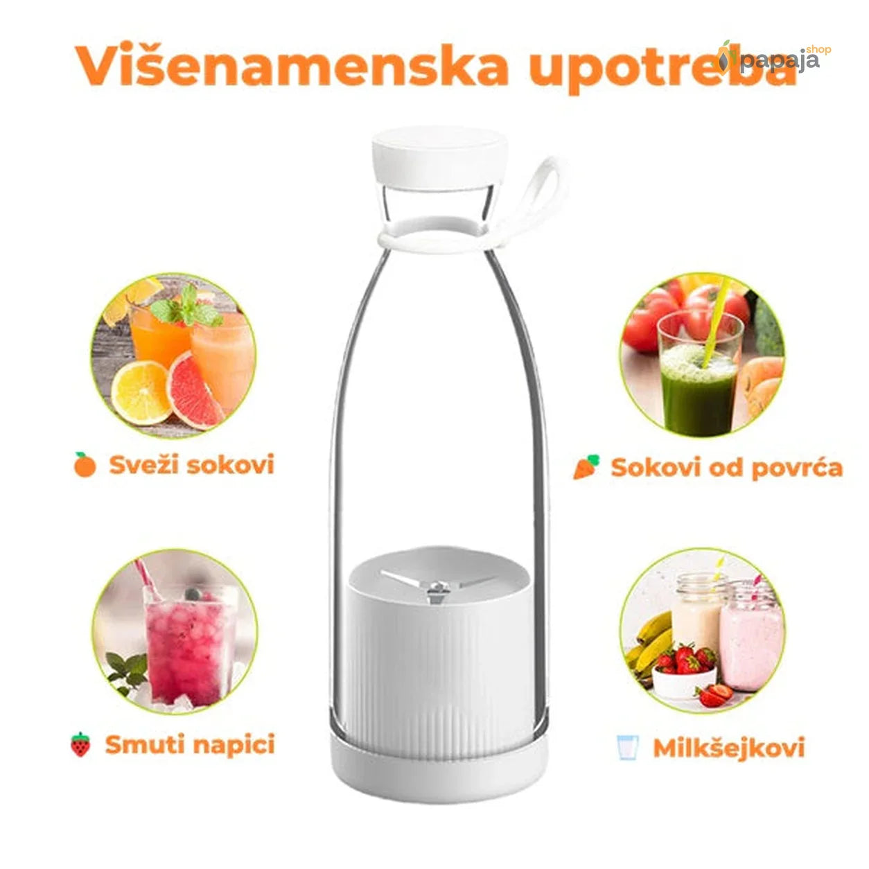 Prenosiva flaša – blender