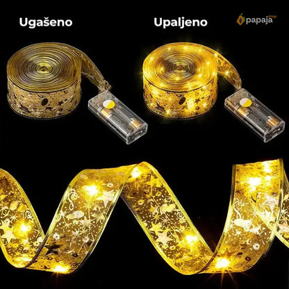 Svetleća novogodišnja traka 10 metara