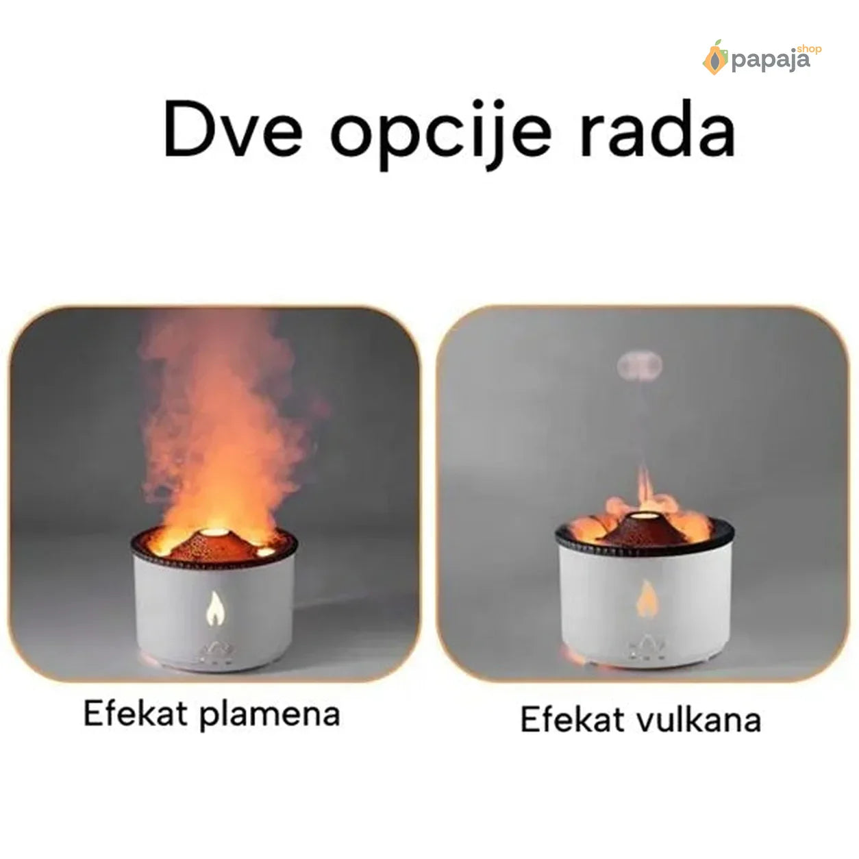 Osveživač vazduha sa efektom erupcija vulkana - Aroma Difuzer