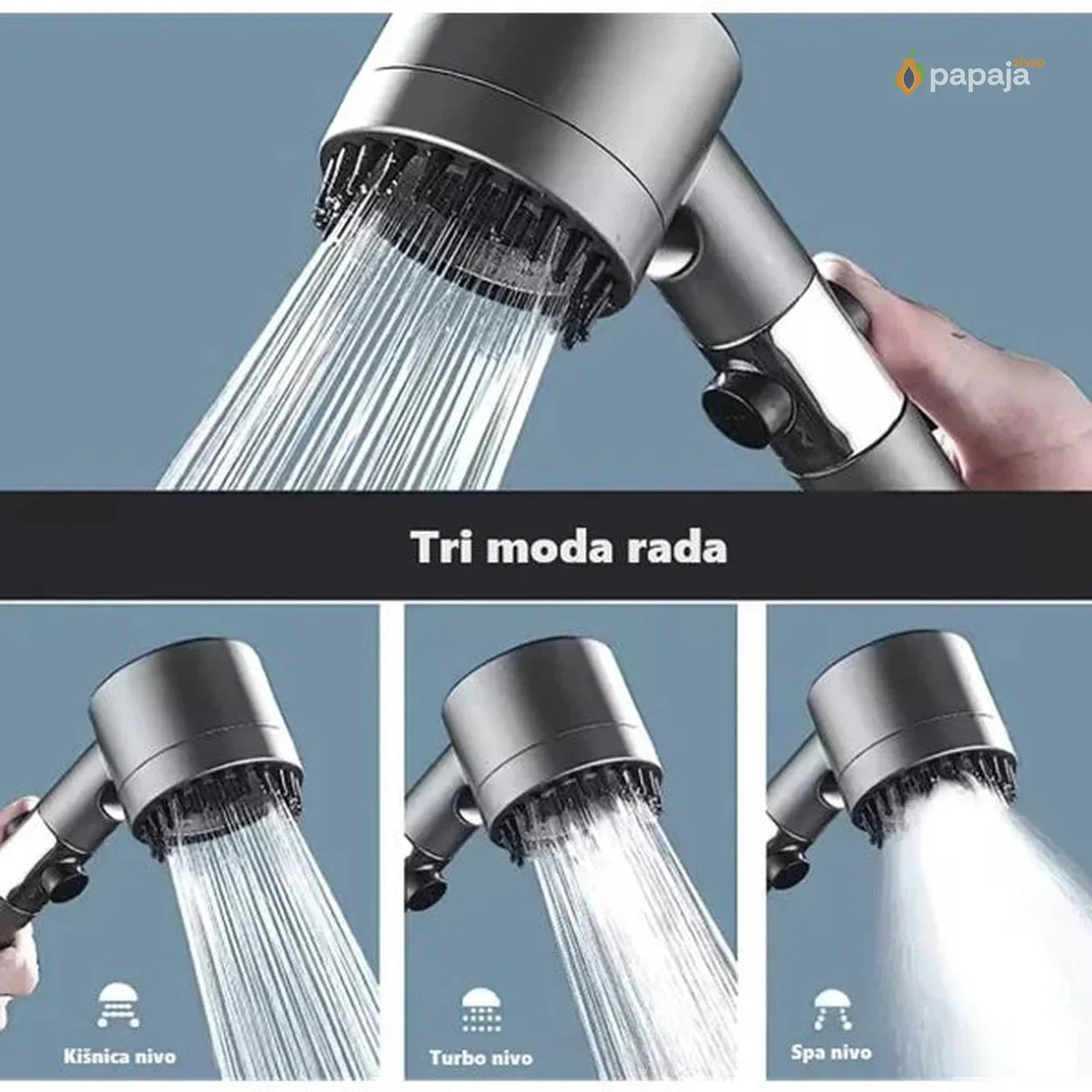Turbo glava tuša