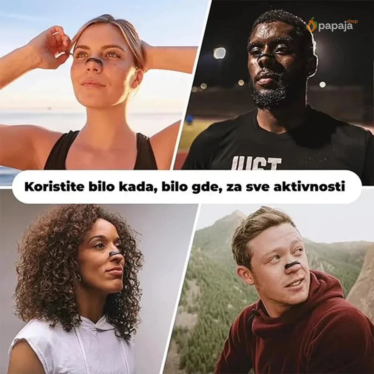 Magnetne trakice za disanje (30 komada) – Magnetne trakice protiv hrkanja