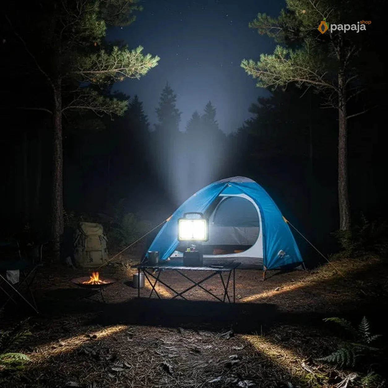 Solarni LED Reflektor lampa - žuto i belo svetlo 200w