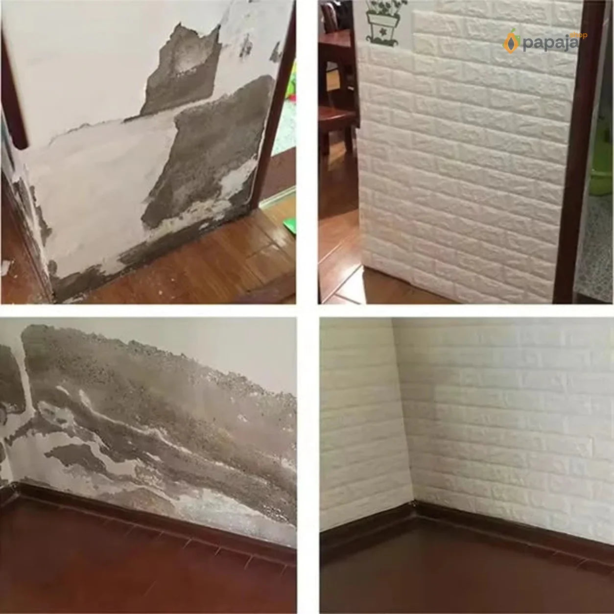 3D tapete od cigle (70×77cm) – 5 Komada