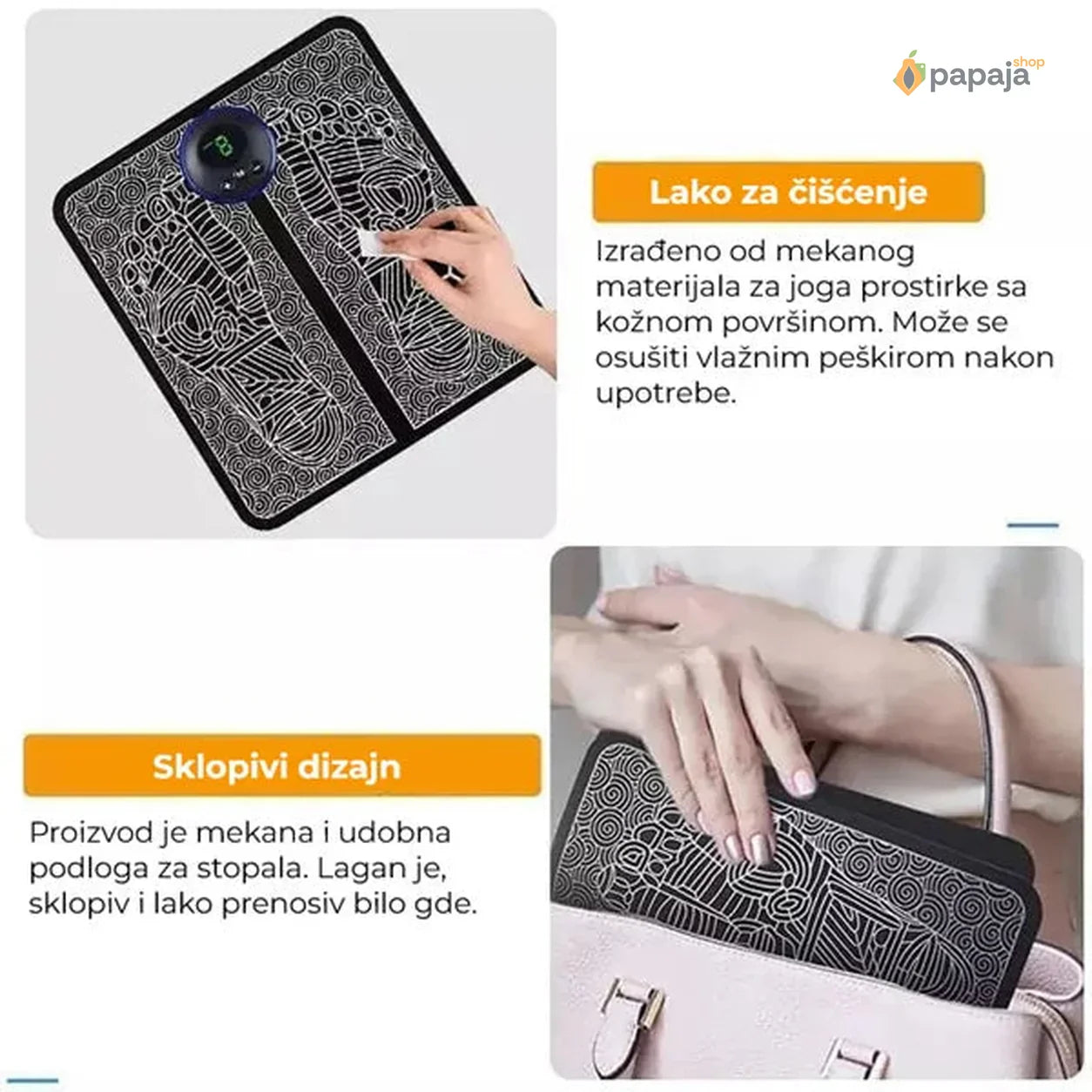 Elektro masažer za stopala