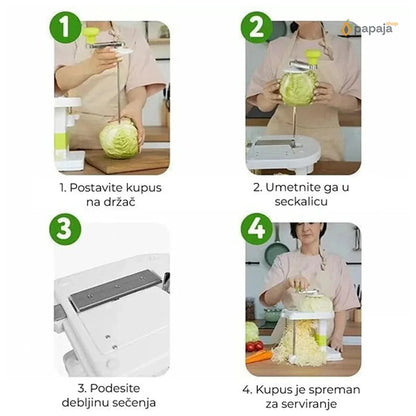 Secko za kupus - render kupusa
