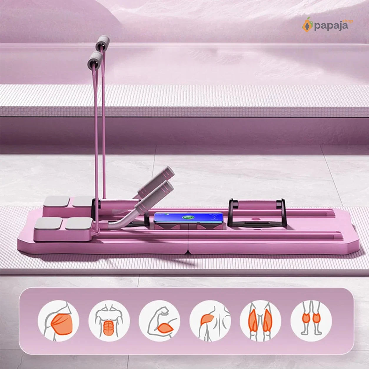 Prenosiva Pilates Reformer Sprava