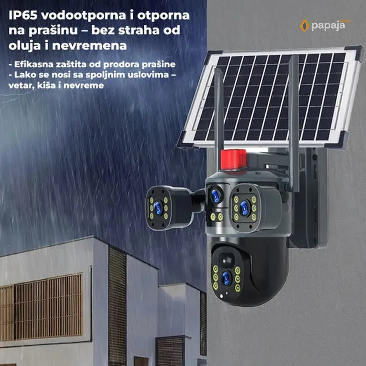 Solarna kamera sa SIM karticom bez interneta