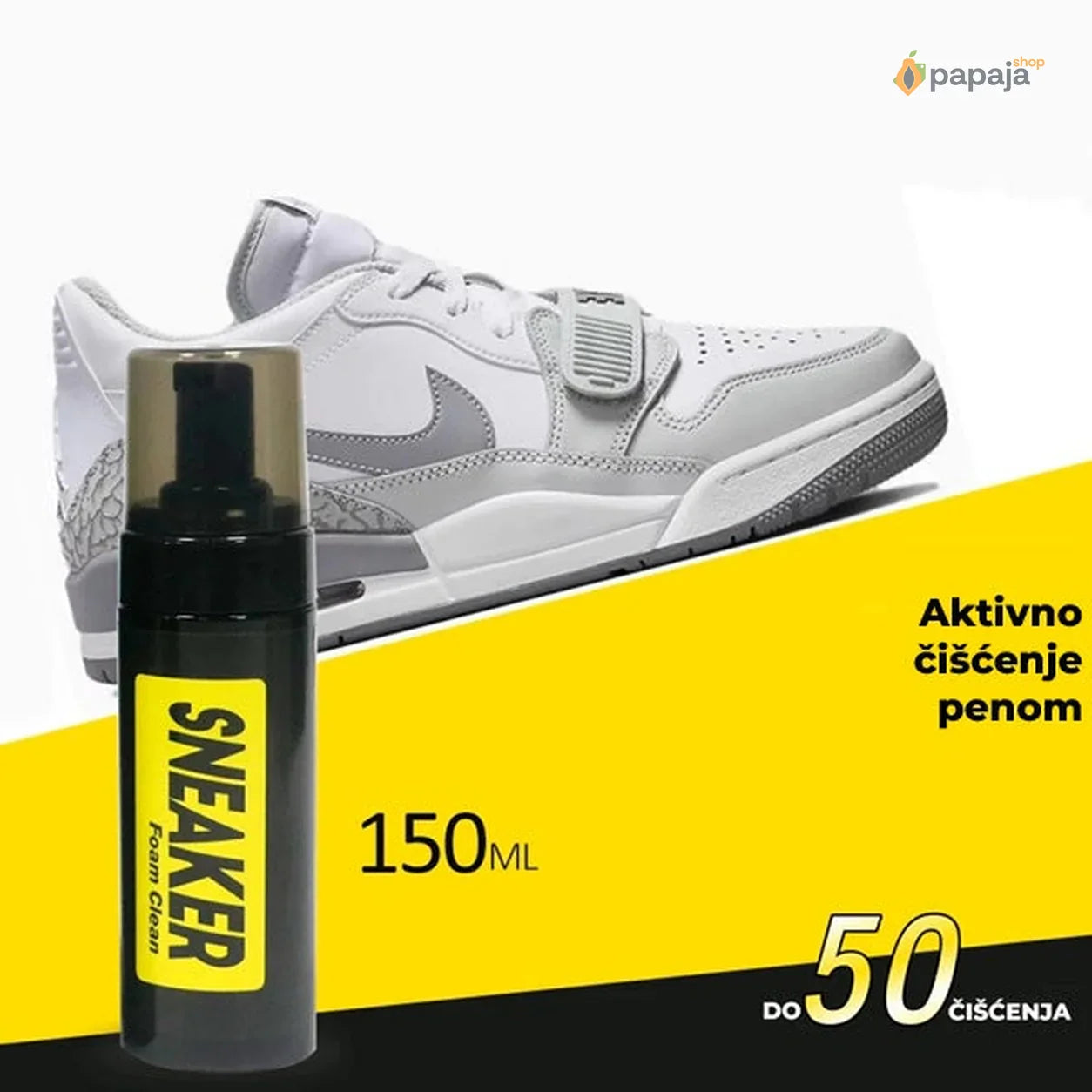 Set sa penom za čišćenje obuće i Vrećica za pranje obuće