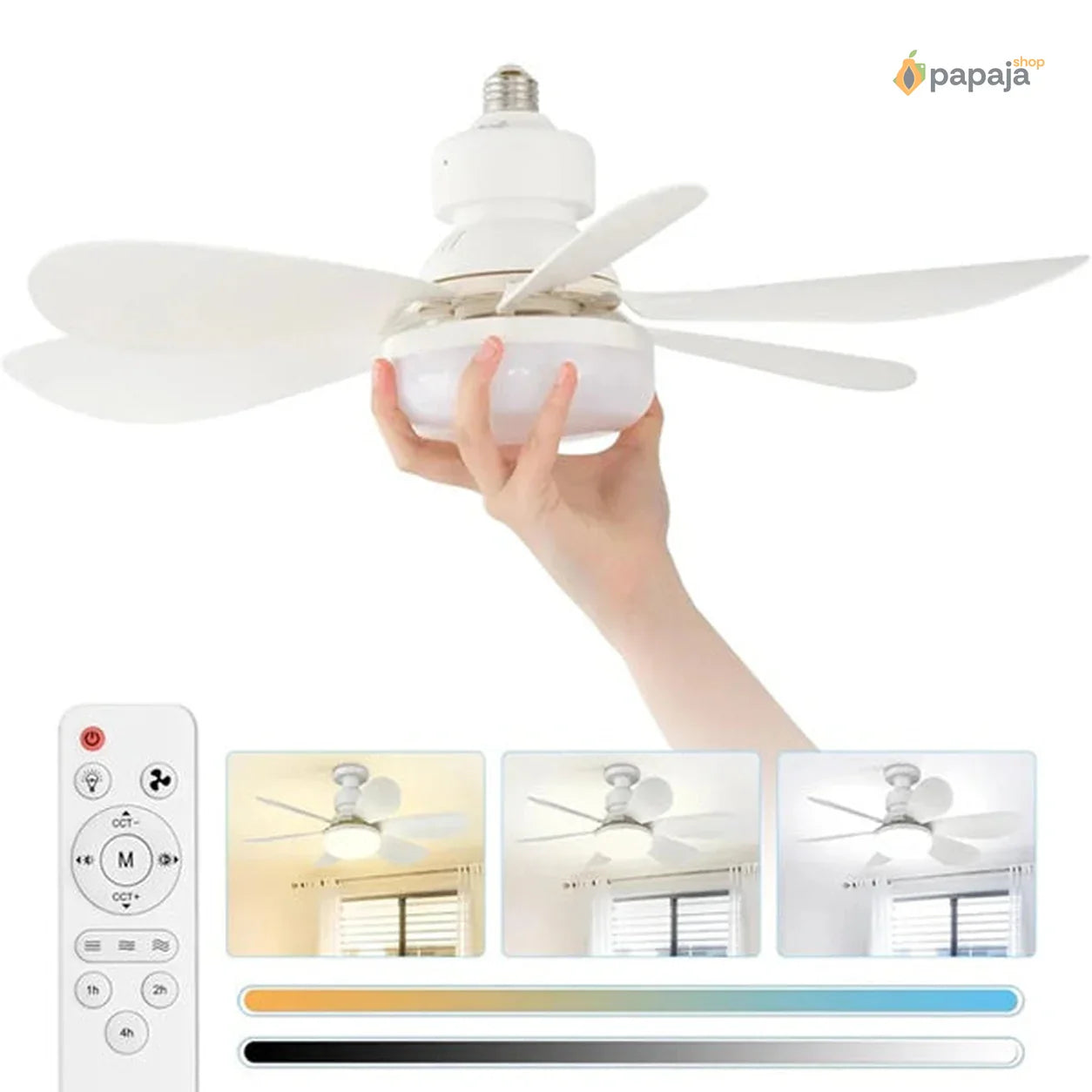 Univerzalni Plafonski Ventilator sa Svetlom