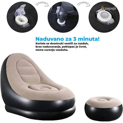 Fotelja i stolica na naduvavanje