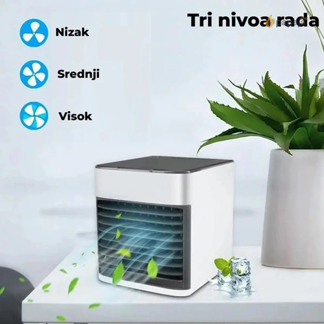 Mini klima Artic Air Ultra i Silikonska posuda za led