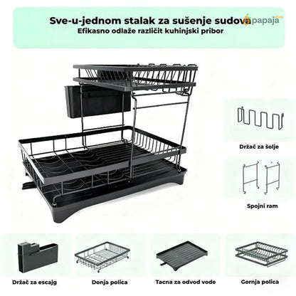 Stalak - cediljka za sudove sa odvodom