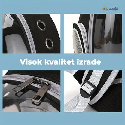 PET Transporter ranac sa kapsulom za pse mačke štence papagaje itd.