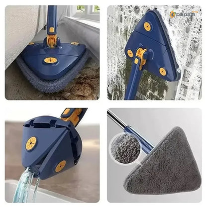 Turbo glava tuša i Trouglasti mop za podove PAPAJA COMBO