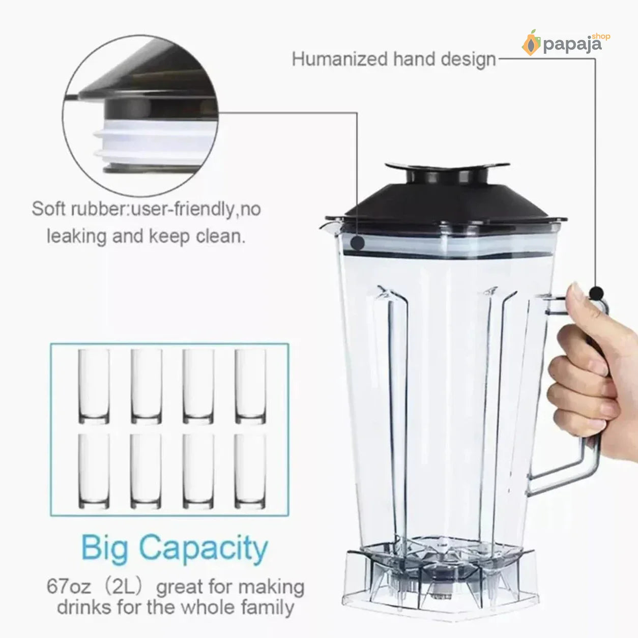 Profesionalni Blender Sa 2 Posude